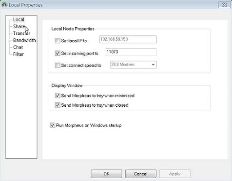 Security & Virus Information How to disable file sharing programs PTD